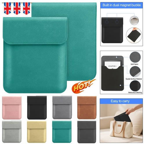 Magnetic sleeve case leather - case,