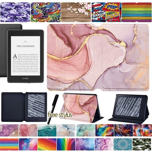 Leather case cover for kindle - case,